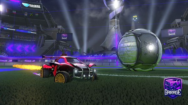 A Rocket League car design from AceChezzYMT