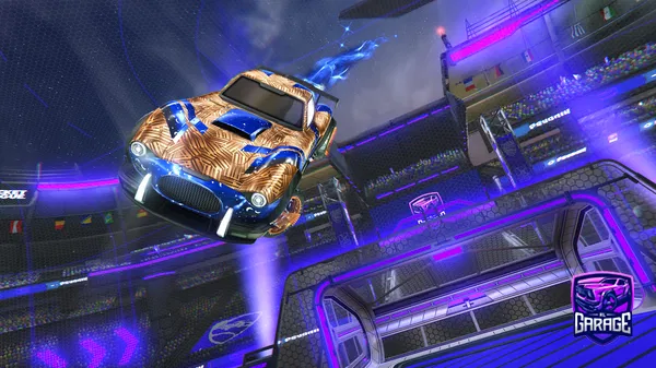 A Rocket League car design from DblTrbl226