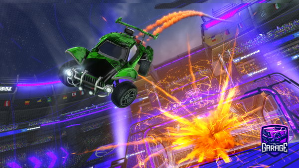 A Rocket League car design from C2squared
