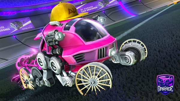 A Rocket League car design from SKYBLUEARMY