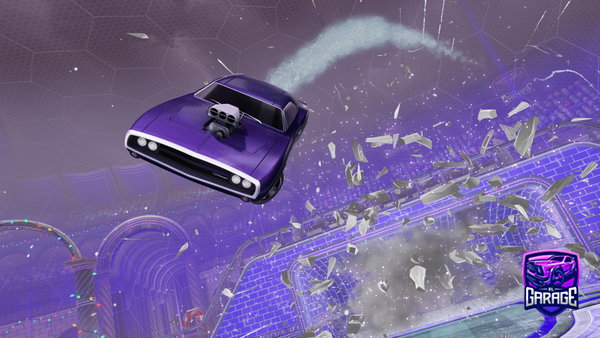 A Rocket League car design from ZXVV4