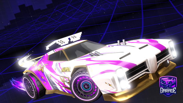 A Rocket League car design from Bluefire657765