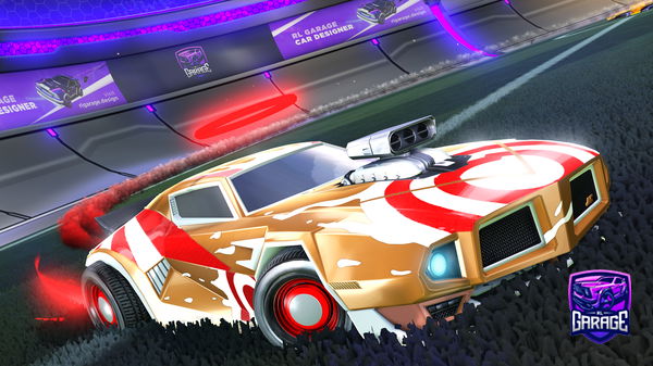 A Rocket League car design from Bugster59