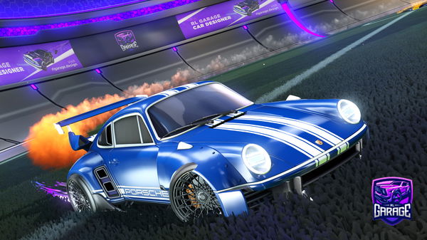 A Rocket League car design from Bolt-StrikeVX