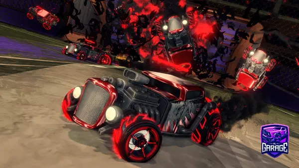 A Rocket League car design from Myjato