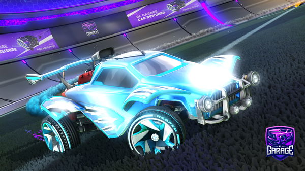 A Rocket League car design from ChatDisabled-RL