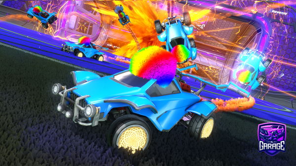 A Rocket League car design from Adriana_Romualdi