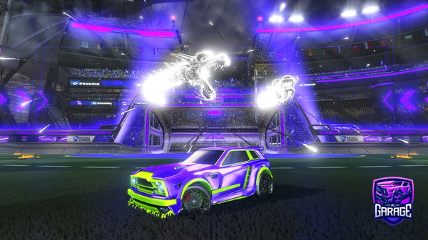 A Rocket League car design from Asgard114