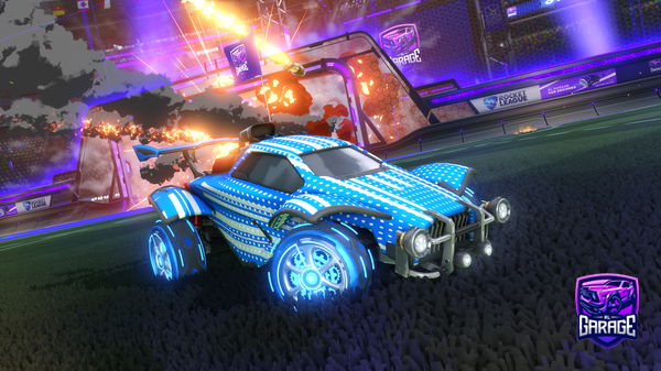 A Rocket League car design from Godzilla1610