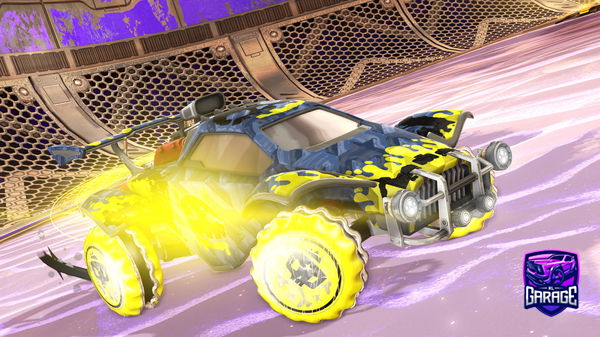 A Rocket League car design from Itz_schope