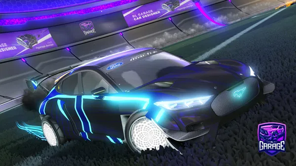 A Rocket League car design from BOBALOBAYOUS