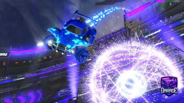 A Rocket League car design from Puffylattice948