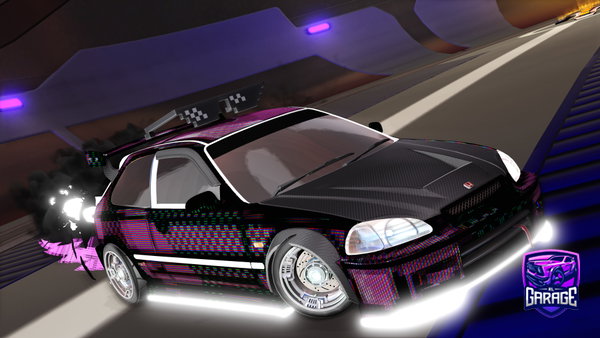 A Rocket League car design from SpaceCat80