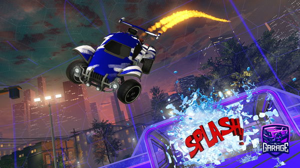 A Rocket League car design from XxGeorgeMPxX