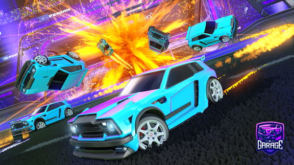 A Rocket League car design from akosheyy