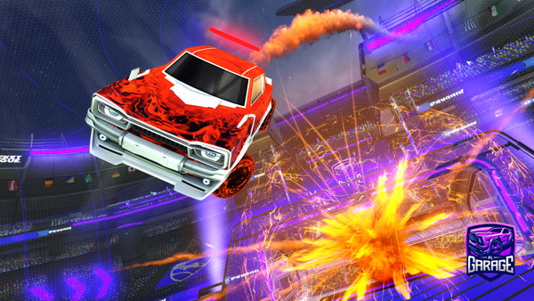 A Rocket League car design from jamppppp