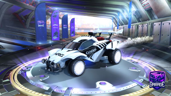 A Rocket League car design from GalaxyWaffle49