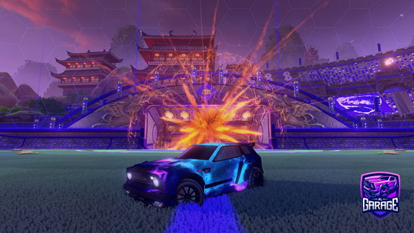 A Rocket League car design from ApX9587