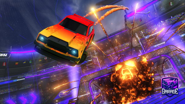 A Rocket League car design from N1ghtm4re9