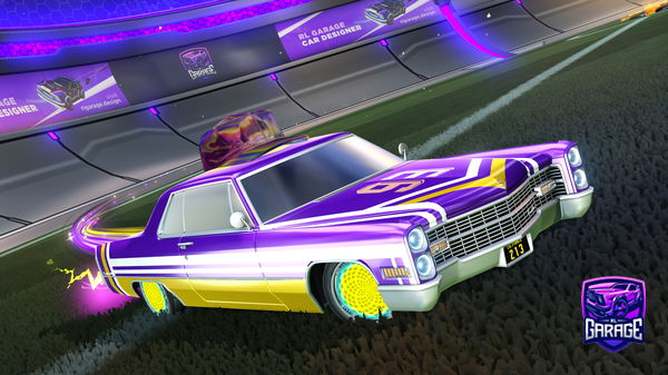 A Rocket League car design from JULA11