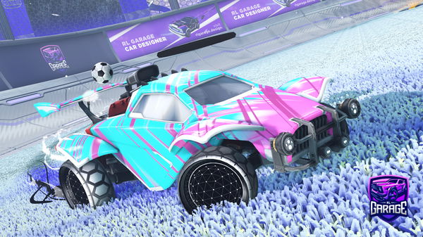 A Rocket League car design from Matheus9013