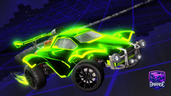 A Rocket League car design from Foreene