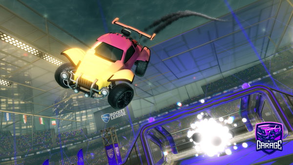 A Rocket League car design from Bigboyevo3950