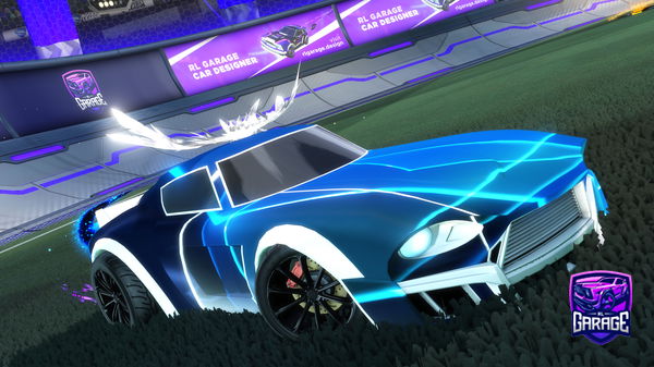 A Rocket League car design from Ezbtou