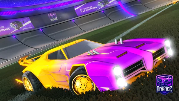 A Rocket League car design from deadfighter40000