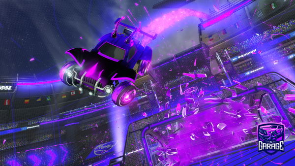 A Rocket League car design from BlackBoiz