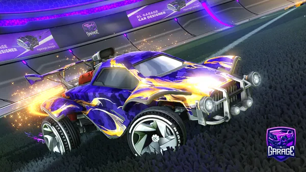 A Rocket League car design from pasuPixel