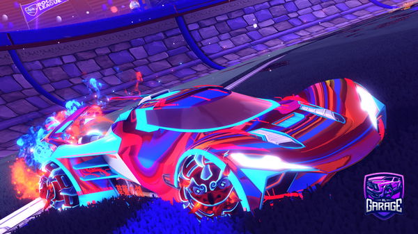 A Rocket League car design from CrspyChkn