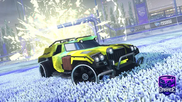 A Rocket League car design from To-fu