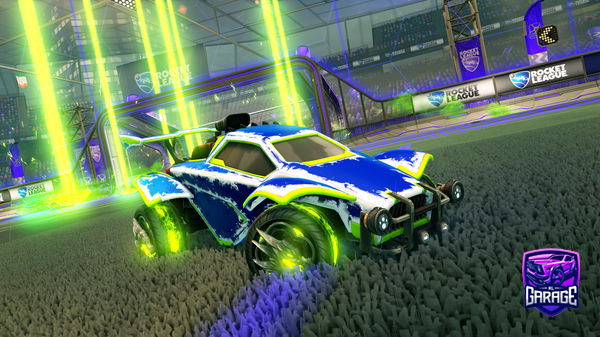 A Rocket League car design from Dragon40007227