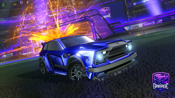 A Rocket League car design from XproH709