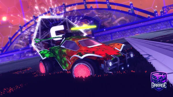 A Rocket League car design from Its_JB_yk
