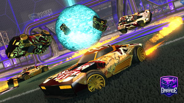 A Rocket League car design from GermanKartoffeL