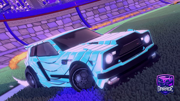 A Rocket League car design from BACK_35