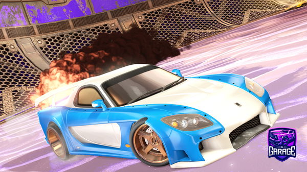 A Rocket League car design from FBI_KyanYT