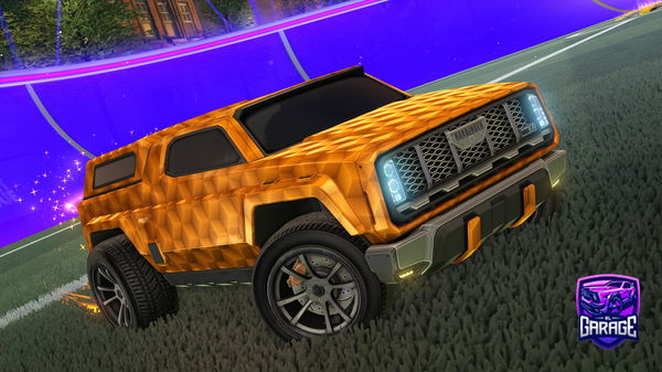 A Rocket League car design from Blitzy429