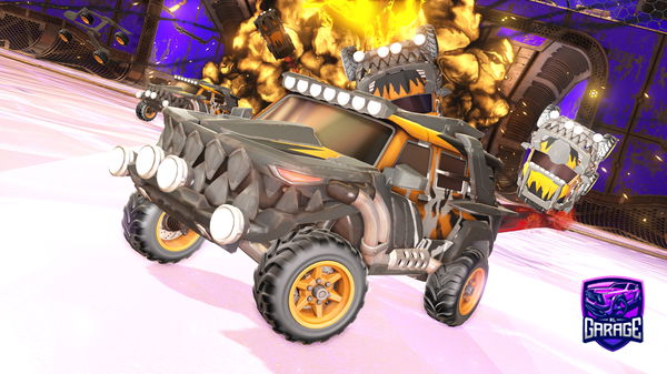 A Rocket League car design from MECHAMAXD-88