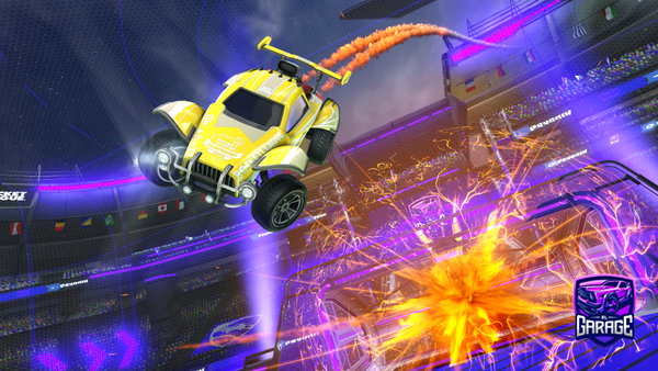 A Rocket League car design from enrian4