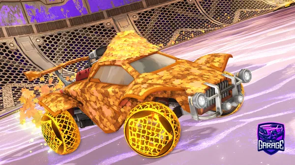 A Rocket League car design from RIZKID3Yt