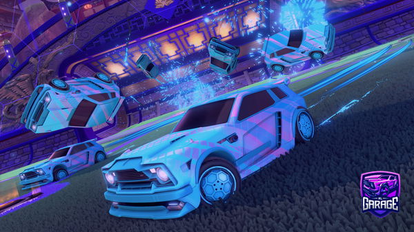 A Rocket League car design from Kot-7-q