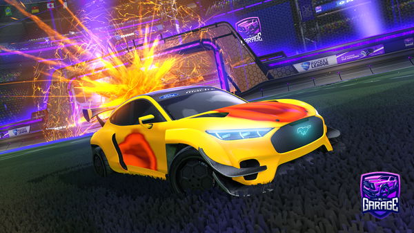 A Rocket League car design from CrispyChip