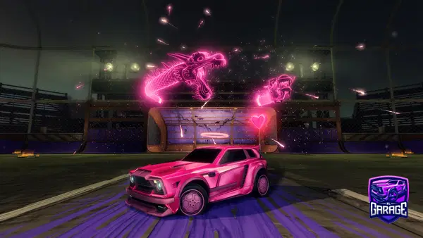 A Rocket League car design from PortalManager