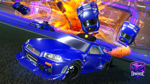 A Rocket League car design from JOKL777