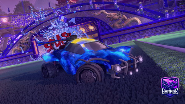 A Rocket League car design from L1Z4RD