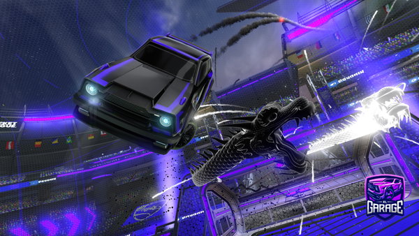 A Rocket League car design from IITheDarkcrowII