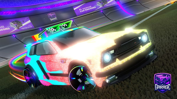 A Rocket League car design from MaxyRL